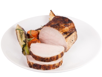 Traditional pork roast