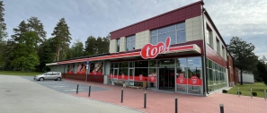A new top! store has opened in Salaspils behind the National Botanic Garden 