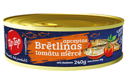 CANNED SPRATS FRIED IN TOMATOE SAUCE EO
